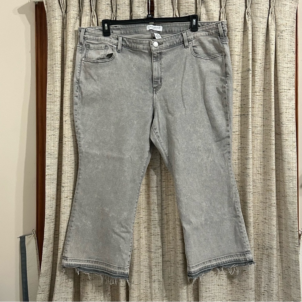 Lane Bryant Mid-Rise Essential Stretch Girlfriend Jeans - 24